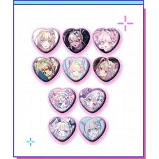 Needy Streamer Overload OMGkawaiiAngel Trading Heart-Shaped Pin Badge Vol. 2 (1 Pack)