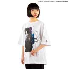 Ghost in the Shell: SAC_2045 White Oversized T-Shirt