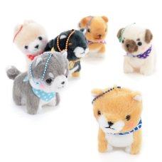 Mameshiba San Kyodai Dog Plush Collection (Ball Chain)