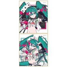 Racing Miku 2025 Ver. mini Shikishi Board