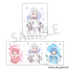 Re:Zero -Starting Life in Another World- Japanese Tea Cup Winter Ver.