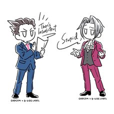 Capcom x B-Side Label The Great Ace Attorney Sticker Collection Vol. 3