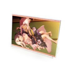 Fate/Kaleid Liner Prisma Illya 2wei Herz! Illya & Chloe Yukata De Maryoku Kyokyu Acrylic Art Stand