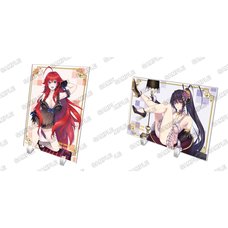 High School DxD 15th anniversary Foil-stamped A5 Acrylic Panel