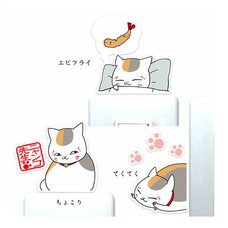 Natsume’s Book of Friends Wall Sticker PetaMo! Color Nyanko-Sensei
