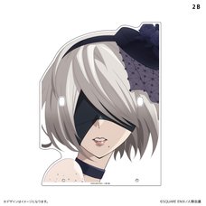NieR: Automata Ver 1.1a Character Glasses Stand 2B