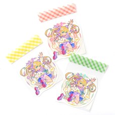 Magic Circle Girl Holographic Stickers