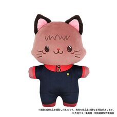 Jujutsu Kaisen Season 2 with CAT Flat Plushie with Eye Mask Yuji Itadori