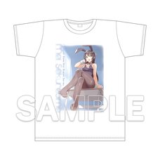 Dengeki Bunko Rascal Does Not Dream Series 10th Anniversary Newly Drawn T-Shirt