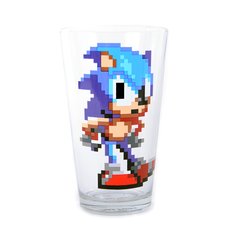 Sonic 8-Bit Pint Glass