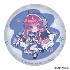 Snow Miku 2025 Punipuni Tin Badge Megurine Luka: Itousa Ver.