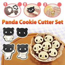 Panda Cookie Cutter Set