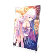 Summer Pockets Reflection Blue Acrylic Art Stand Shiroha Naruse