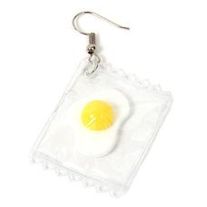 Sunny-Side-Up Egg Earring
