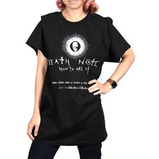 Death Note How to Use It Adult T-Shirt
