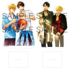 Hirano and Kagiura Fifth Volume Release Commemoration Acrylic Stand