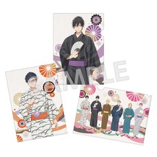 Isekai Office Worker: The Other World's Books Depend on the Bean Counter Clear File Set Iseshachi Noryo Festival Ver.
