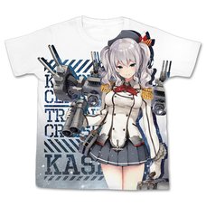 Kantai Collection -KanColle- Kashima White Graphic T-Shirt