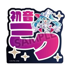 Racing Miku 2024 Name Acrylic Badge Nendoroid Plus Key Visual 1 Ver.
