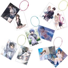Fantasia Romantic Comedy Heroines Double Acrylic Keychain Collection