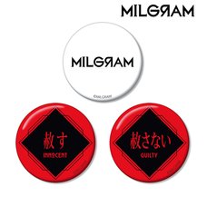 Milgram Prison Pin Badge Set