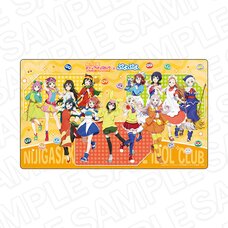 Love Live! Nijigasaki High School Idol Club x Puyo Puyo Rubber Desk Mat