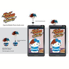 Sanrio x Street Fighter Mobile Plugs
