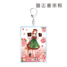 Spice and Wolf Jyuu Ayakura Illustration Dirndl Ver. Big Acrylic Keychain