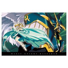 Magic Knight Rayearth 90cm Big Towel Fuu Hououji
