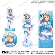 Love Live! Sunshine!! Uranohoshi Girls' High School Store Birthday Present 2025 You Watanabe Celebration Standard Edition