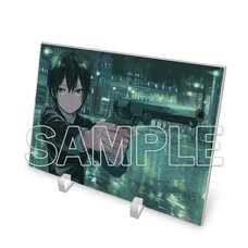 Kino's Journey: The Beautiful World 25th Anniversary Acrylic Illustration Plate E From the rouge Artbook