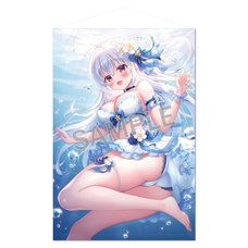 Mitsuba Choco B2 Tapestry Aqua Princess Extra Edition