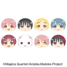 Puella Magi Madoka Magica the Movie -Rebellion- Omanju Niginigi Mascot Plushie Box Set