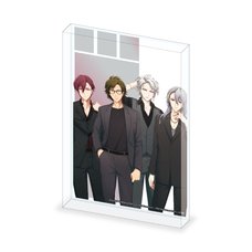 IDOLiSH7 Acrylic Block B's-LOG Collection Yamato & Gaku & Yuki & Toma