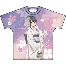 Rascal Does Not Dream of a Sister Venturing Out Mai Sakurajima Full Graphic T-Shirt Outing Spring & Summer Ver.