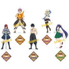 Fairy Tail Stand Pop Acrylic Figure Collection