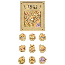 Mashle: Magic and Muscles [Jump Festa 2024] Puff Form Flake Stickers Set