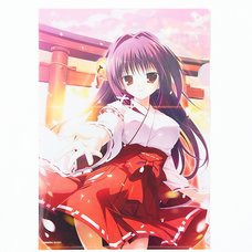 Mikeou “Sunset Miko” A4 Clear file