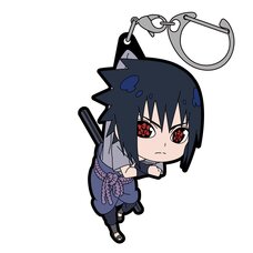 Naruto Shippuden Sasuke Uchiha: Eternally Mangekyo Sharingan Ver. Tsumamare Keychain Collection