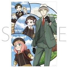 Spy x Family Mission 7: The Target's Second Son Main Visual Fabric Poster