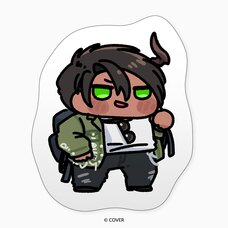 hololive Meet 2025 Chibi Illustration Die-Cut Cushion - Aragami Oga