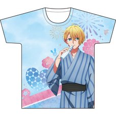 Oshi no Ko Full Graphic T-Shirt Aqua
