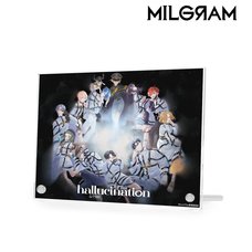 Milgram LIVE EVENT hallucination Ver. Key Visual A5 Acrylic Panel