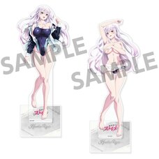 Chained Soldier Big Acrylic Stand Kyouka Uzen: Swimsuit Ver.