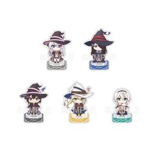 Wandering Witch: The Journey of Elaina Tradable Mini-Character Acrylic Stand Figures: Anime 5th Anniversary Complete Box Set