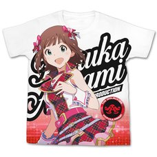 The Idolm@ster One For All Haruka Amami Full-Color White T-Shirt