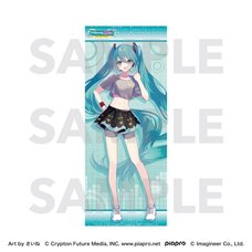 Piapro Characters Fit Boxing feat. Hatsune Miku Art by Saine Face Towel Hatsune Miku