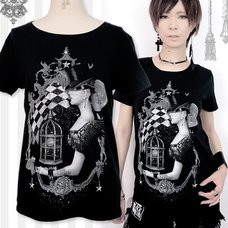 Black MiQuri Celestial Gate Black T-Shirt