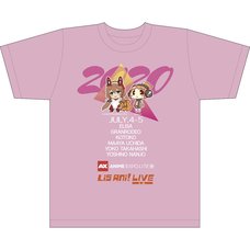 Anime EXPO Lite x Lis Ani! LIVE T-Shirt E Pink