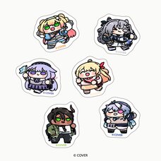hololive Meet 2025 Flake Stickers